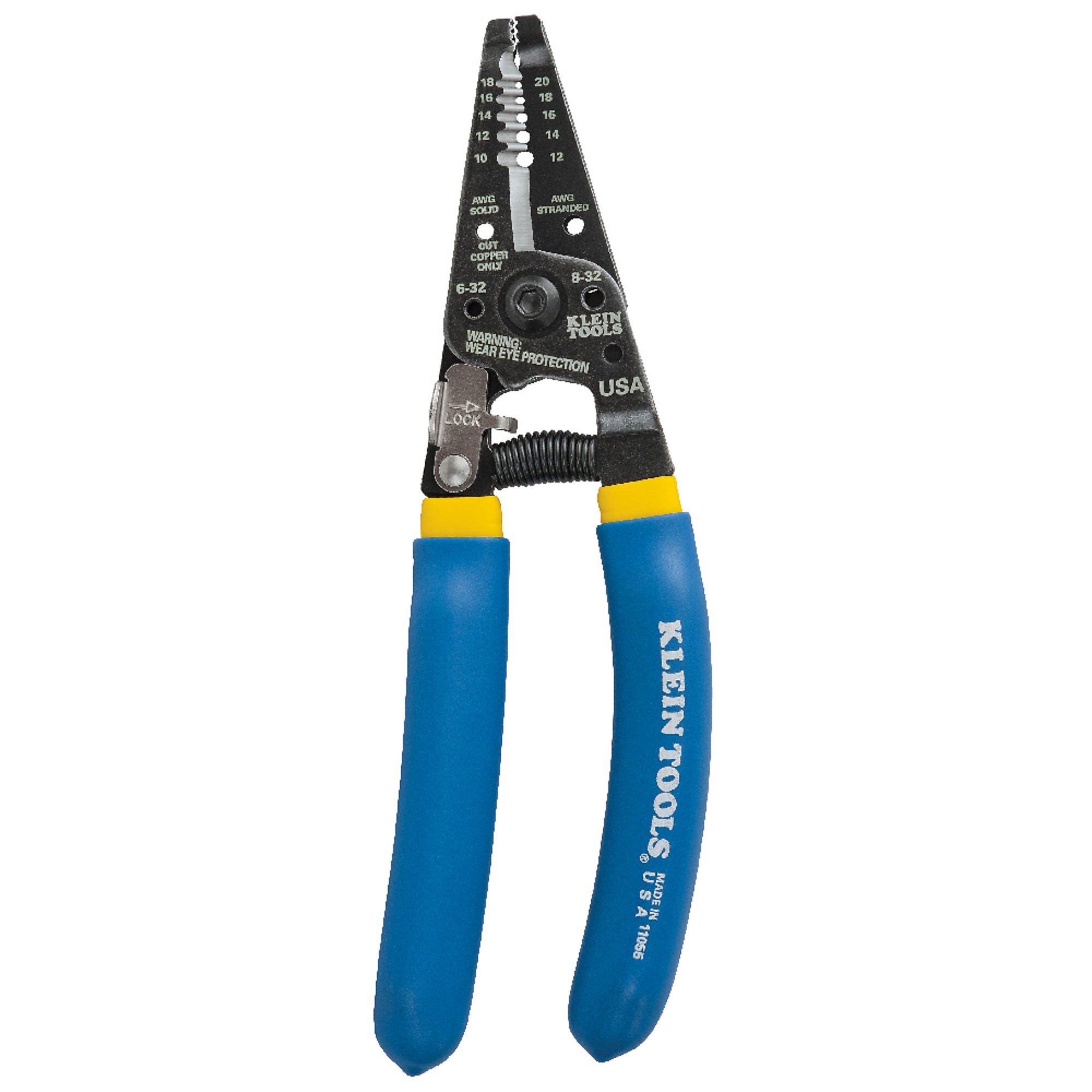 Klein Tools Klein-Kurve Wire Stripper/Cutter, 10–18 AWG, Model# 11055